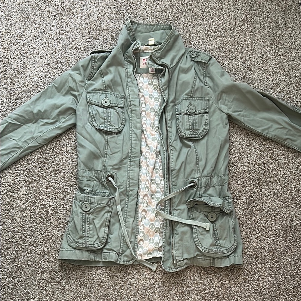Mossimo Supply Co. Utility Jacket in Olive Green